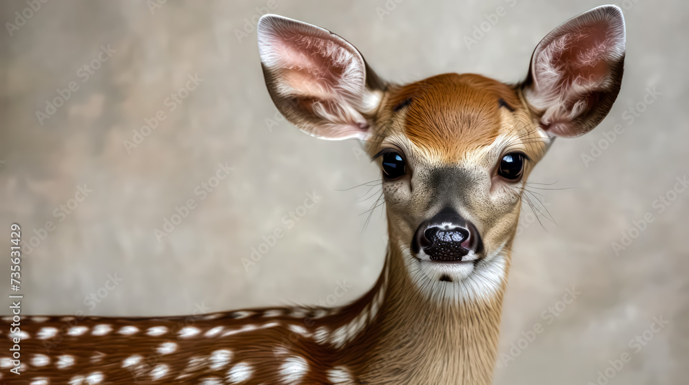 Serene Deer Portraits: Capturing Nature's Grace Serene Deer Portraits: Capturing Nature's Grace