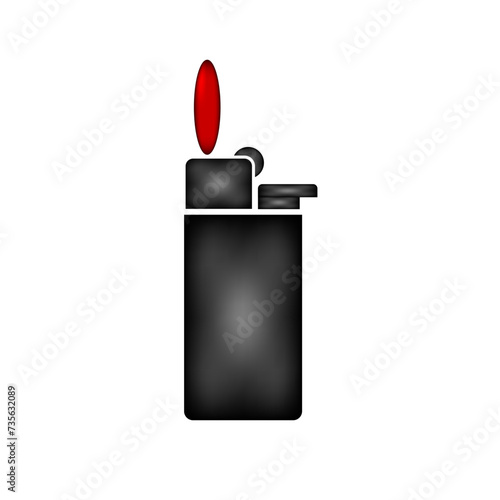 Gas lighter icon.
