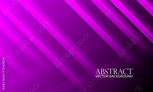 Abstract purple background with diagonal lines Vector illustration
