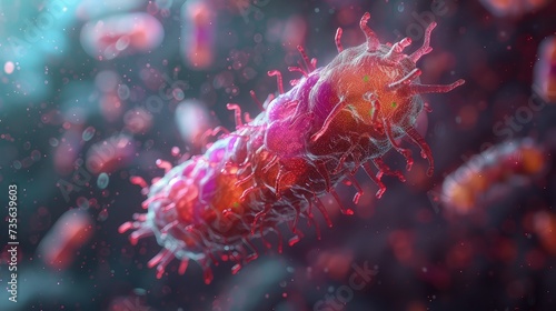 Unveiling Bacterial Architecture: Enhancing Antibiotic Efficacy through Molecular Insights © pengedarseni