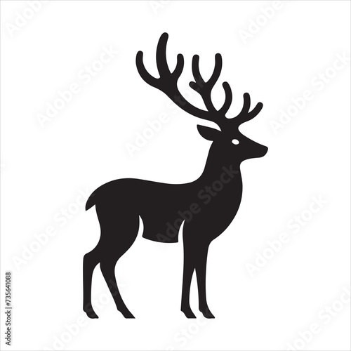 Deer Vector   Icon