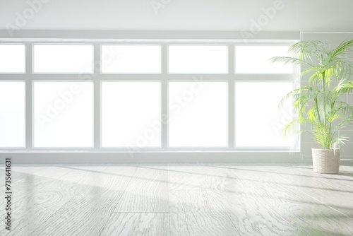 Wallpaper Mural Modern interior design. 3D illustration Torontodigital.ca