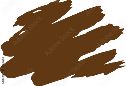 brush touch illustration, 브러시 터치 일러스트