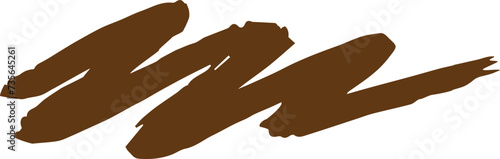 brush touch illustration, 브러시 터치 일러스트