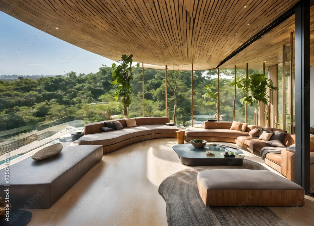 Fototapeta premium beautiful architectural interior ideas