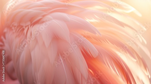 Wildlife close-up of a Flamingo