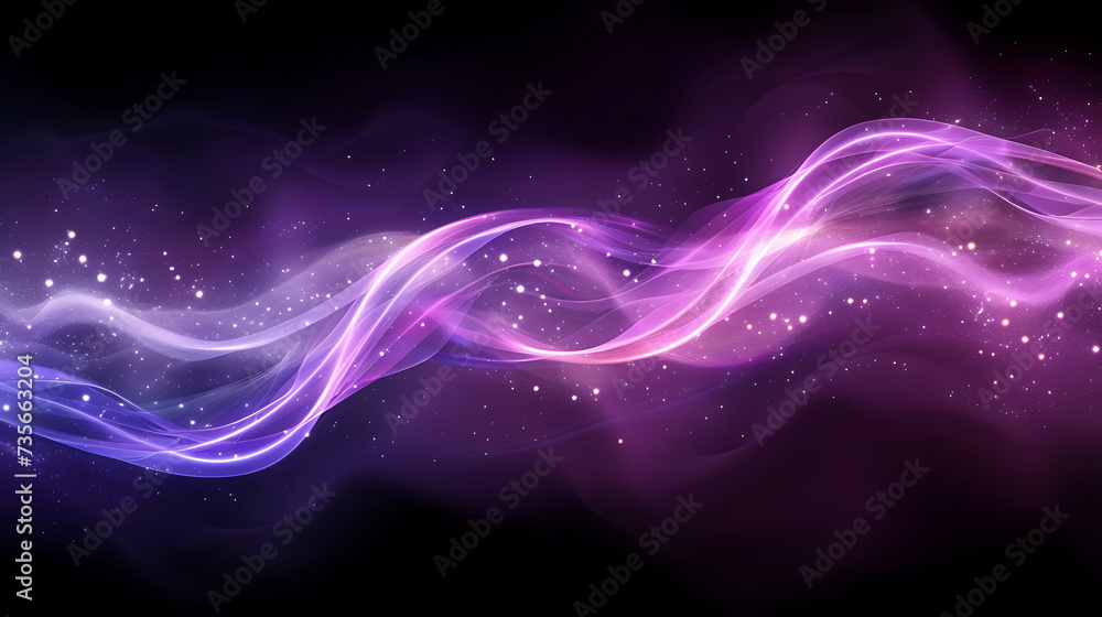 Abstract Background with Smooth Forms

