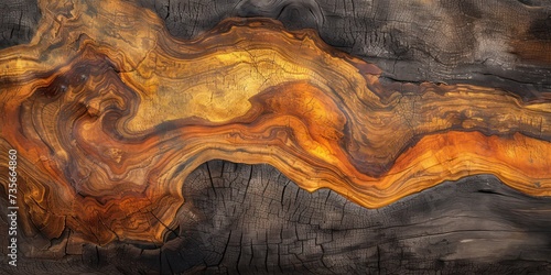 Fototapeta Naklejka Na Ścianę i Meble -  Close-up ancient wood in an abstract creative style.