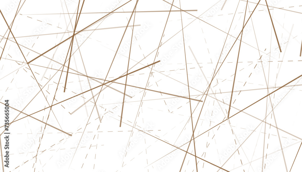 Trendy random diagonal lines image. Random chaotic lines. Abstract geometric pattern. image idea