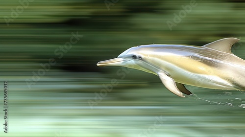 Futuristic Expeditions: Sleek Dolphins in Dynamic Shots