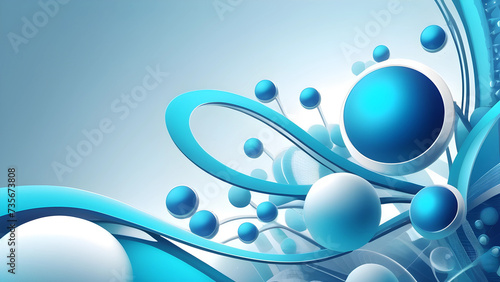 abstract biotech background