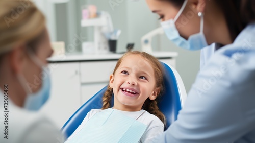 Medical treatment at the dentist office