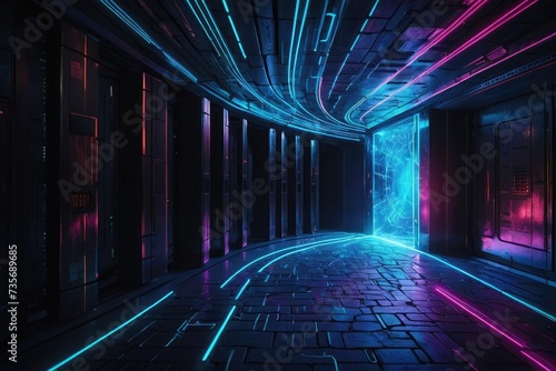 Virtual Metaverse Portal A Futuristic Door to the Cyber Space