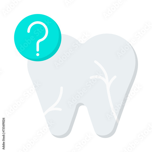 Problem. Dental icon set - color Icon