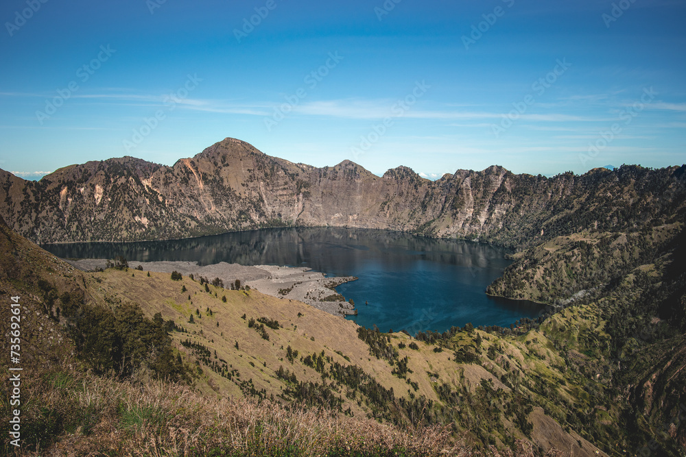 Segara Anak, Lake on top of Rinjani mountain