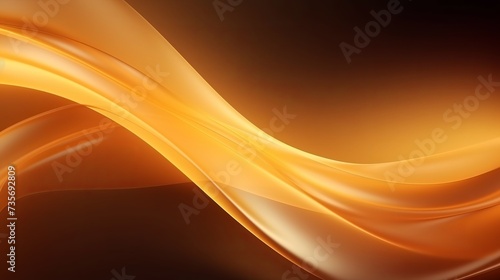 Luxury golden color Abstract wave background. Abstract soft color waves
