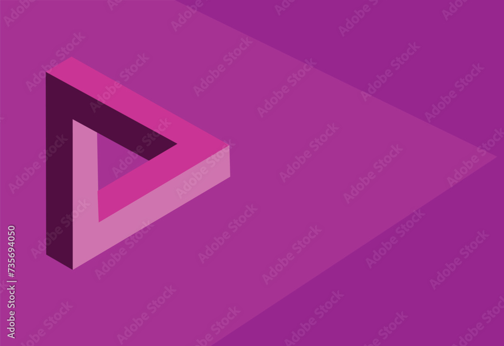 mpossible Triangle Icon as a play button or pointed arrow. Editable Clip Art. mpossible Triangle Icon as a play button or pointed arrow. Editable Clip Art.