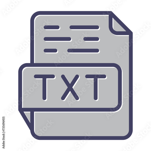 TXT Vector Icon