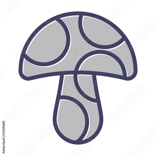 Mushroom Vector Icon