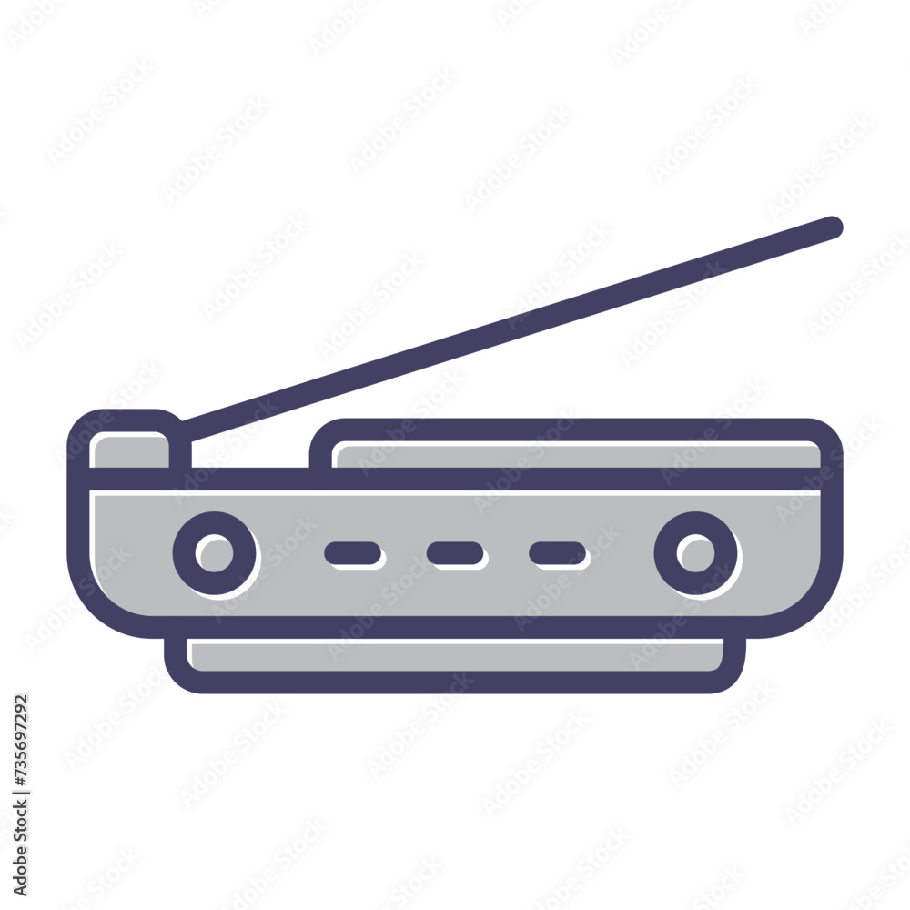 Fototapeta premium Scanner Vector Icon