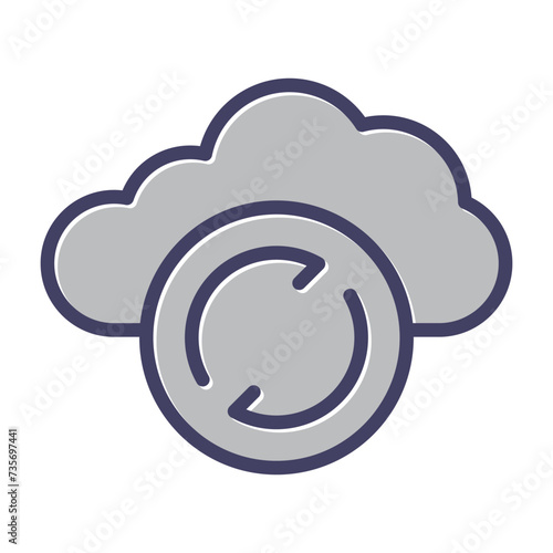 Sync Vector Icon