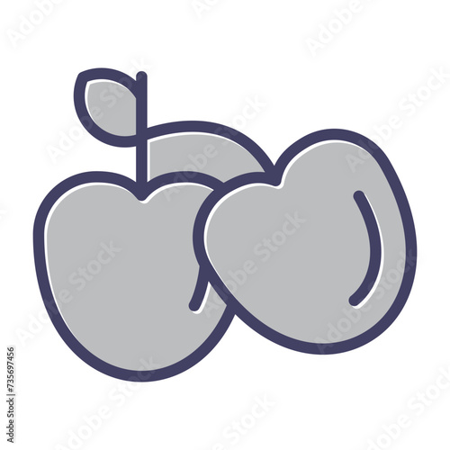 Cherries Vector Icon