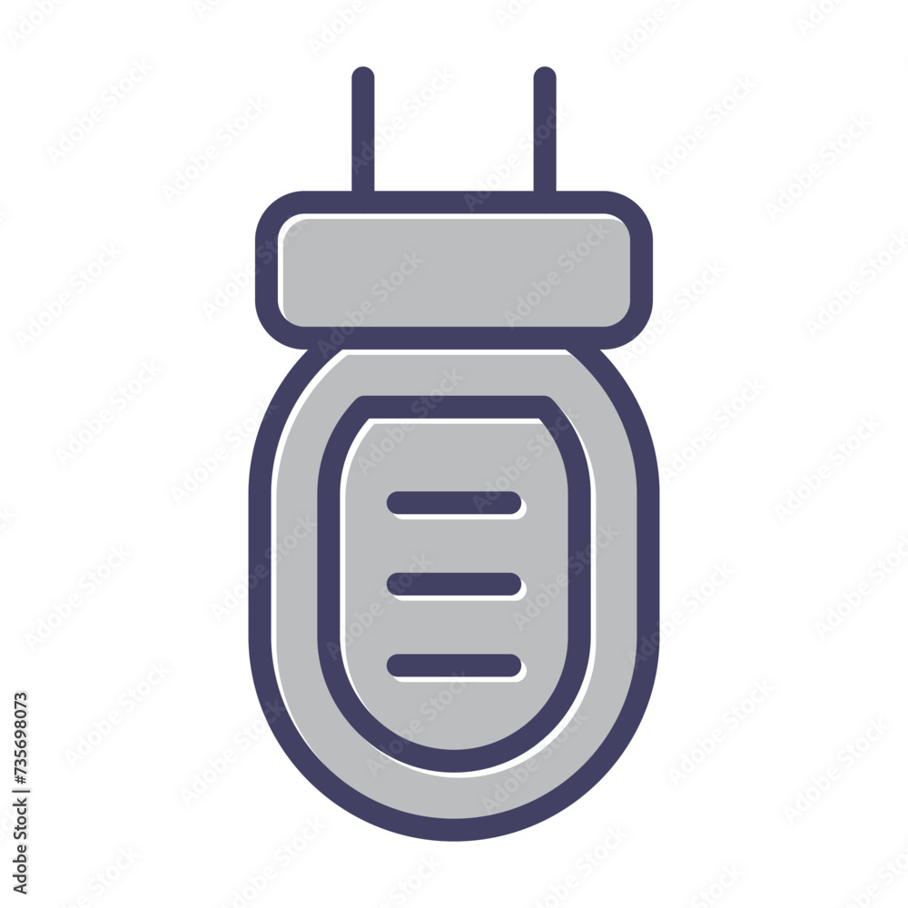 Capacitor Vector Icon Capacitor Vector Icon