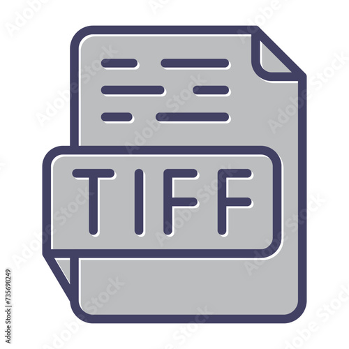 TIFF Vector Icon