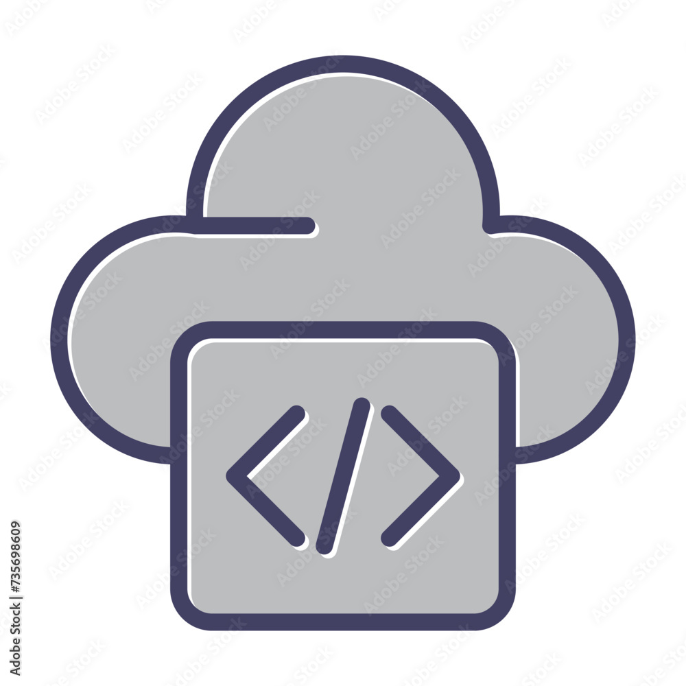 Game Server Hosting Vector Icon Game Server Hosting Vector Icon