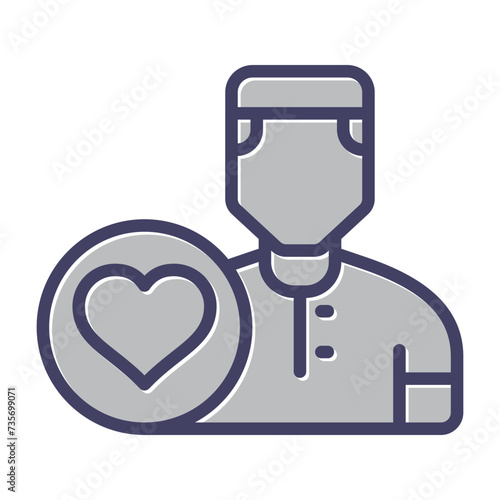 Heart Doctor Vector Icon