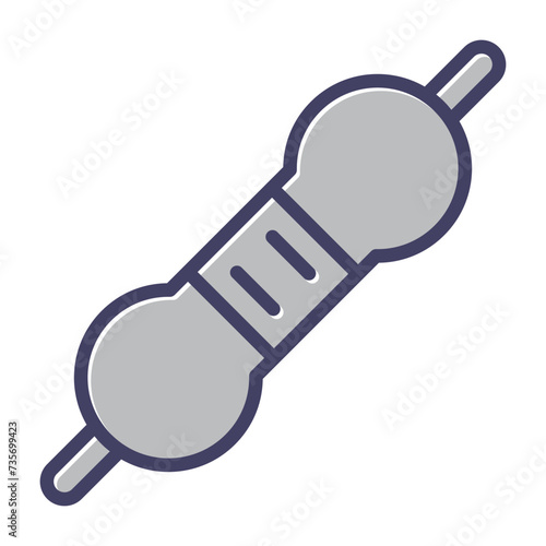 Resistor Vector Icon