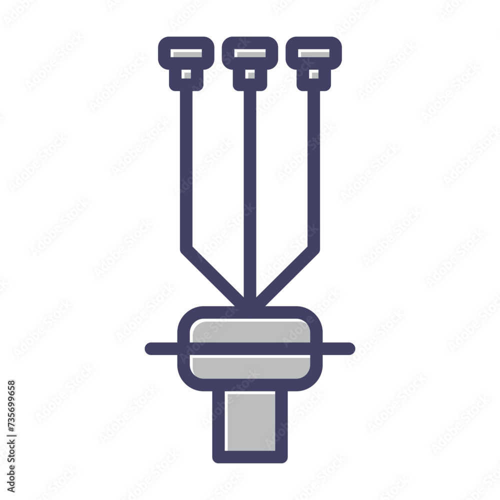 Cable Termination Kit Vector Icon Cable Termination Kit Vector Icon