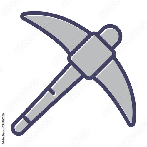 Pickaxe Vector Icon
