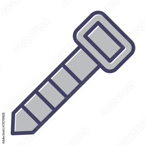 Cable Management Clips Vector Icon