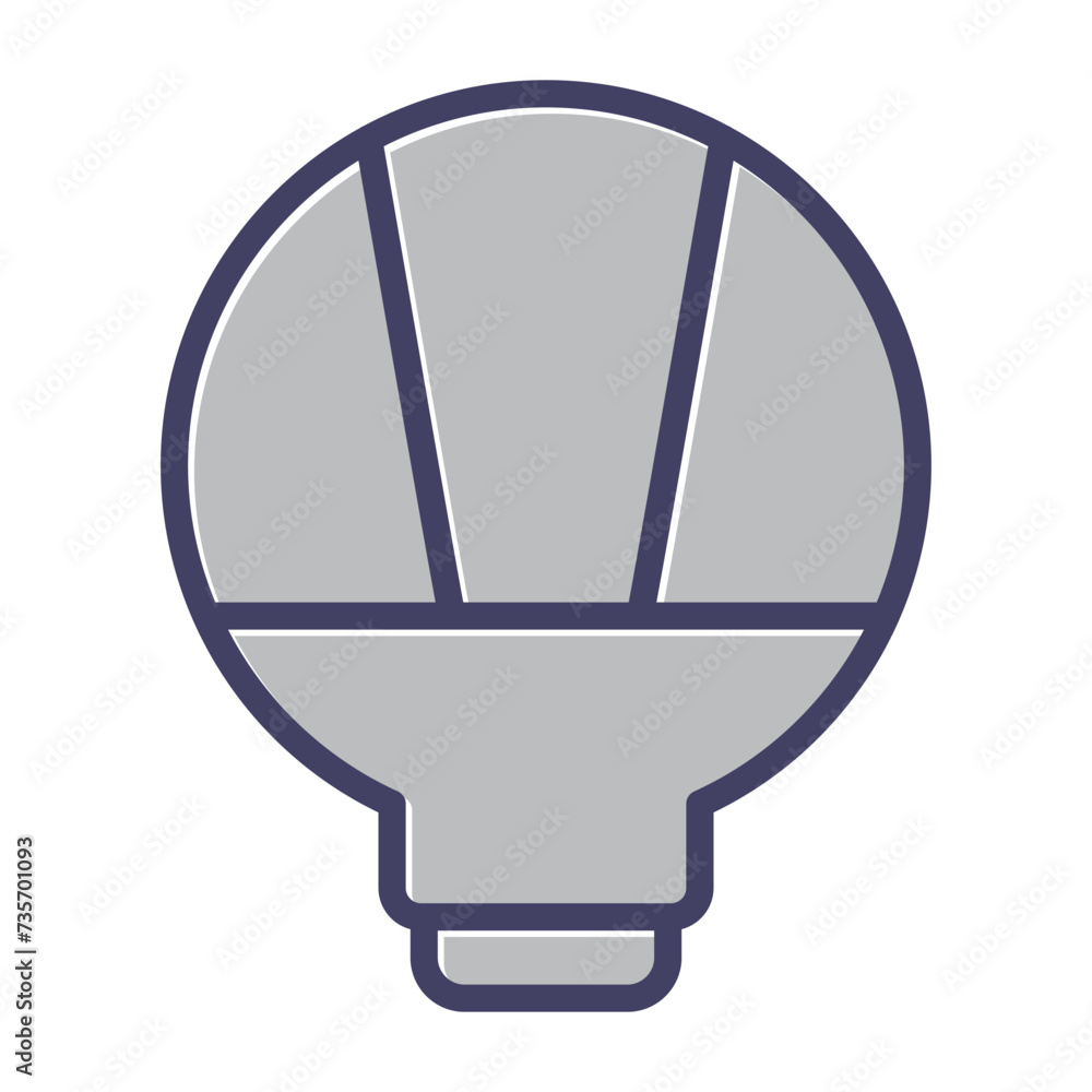 Obraz premium Bulb Vector Icon