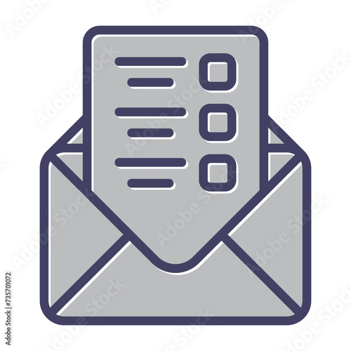 Mailing Lists Vector Icon