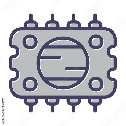Rom Vector Icon