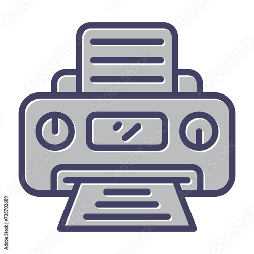 Printer Vector Icon