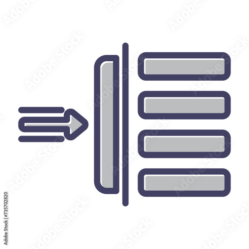 Margin Vector Icon