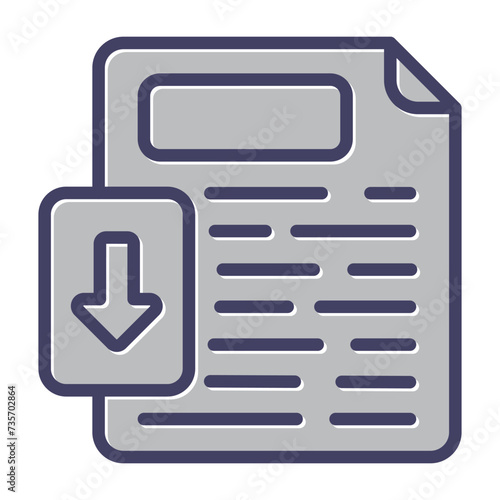 Download File Vector Icon