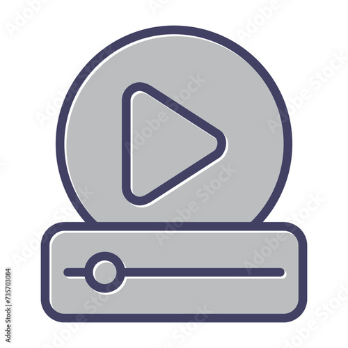 Video Vector Icon