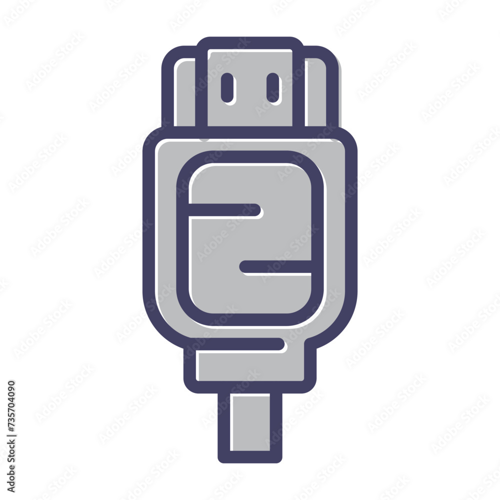 Hdmi Vector Icon Hdmi Vector Icon