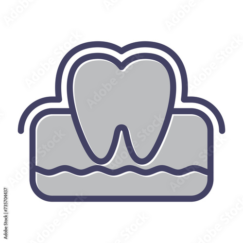 Enamel Vector Icon