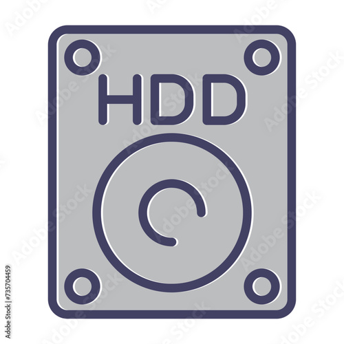 Hdd Vector Icon