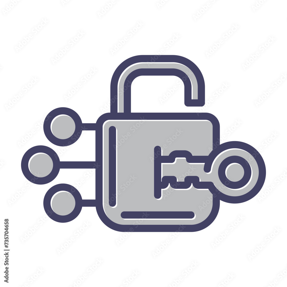 Lock Vector Icon Lock Vector Icon