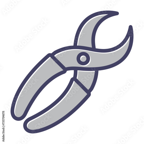 Nippers Vector Icon