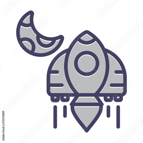 Rocket Vector Icon