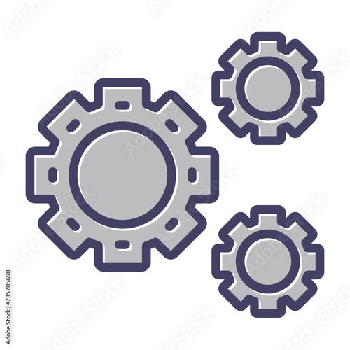 Gear Vector Icon