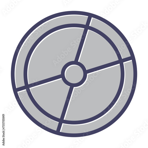 Compact Disc Vector Icon