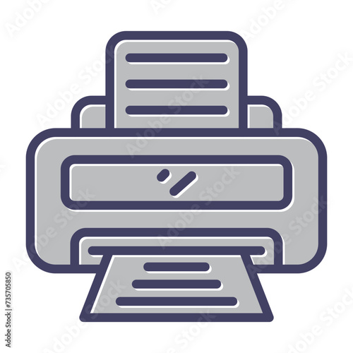 Printer Vector Icon
